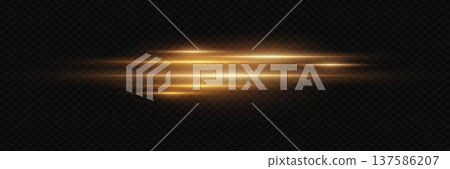 Glowing neon lights creating dynamic speed effect stripes 137586207