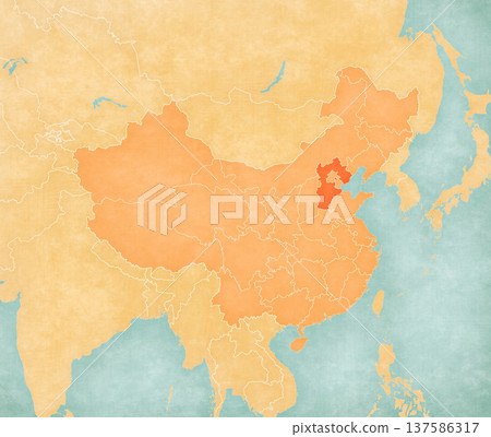 Map of China - Hebei Map of China - Hebei 137586317