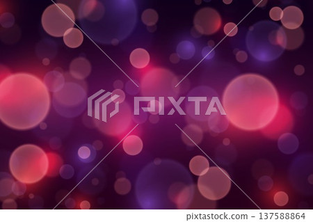 Abstract blurred red purple glowing bokeh background Abstract blurred red purple glowing bokeh background 137588864