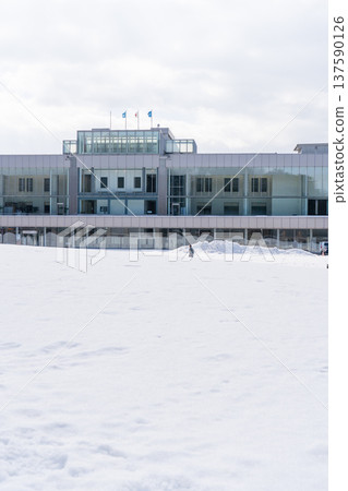 Snow-covered Ishikawa Prefectural Government Memorial Shiinoki Guest House Snow-covered Ishikawa Prefectural Government Memorial Shiinoki Guest House 137590126