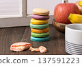 Colorful cookies 137591223