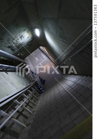 [Kanagawa Prefecture] Maintenance passage inside the Miyagase Dam embankment 137591363