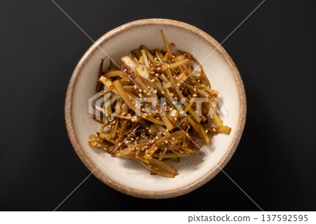 炒山牛蒡 炒山牛蒡 137592595