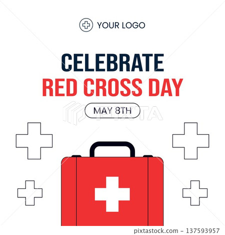 Flat Cartoon Hand Drawn Illustration Background International Red Cross Day Social Media Flat Cartoon Hand Drawn Illustration Background International Red Cross Day Social Media 137593957