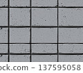 Gray concrete stone tile wall texture background Gray concrete stone tile wall texture background 137595058