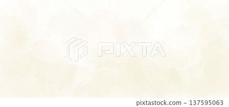 Soft beige watercolor effect background. Light ivory watercolour gradient texture. Cream blurred paint splashes wallpaper for birthday or wedding design. Vector pale champagne marble backdrop Soft beige watercolor effect background. Light ivory watercolour gradient texture. Cream blurred paint splashes wallpaper for birthday or wedding design. Vector pale champagne marble backdrop 137595063