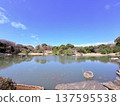 Garden and blue sky 137595538