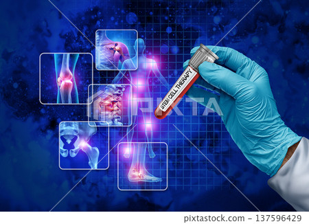 Stem Cell Therapy Concept 137596429