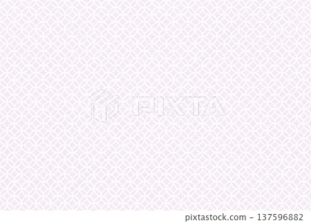 A background image of a delicate pale purple pattern overlaid with a white cloisonne pattern A background image of a delicate pale purple pattern overlaid with a white cloisonne pattern 137596882