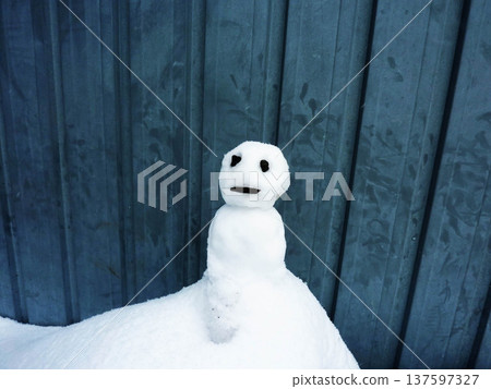 雪人,可愛,寒冷,雪人,自然,雪人,白色,留白,可愛 雪人,可愛,寒冷,雪人,自然,雪人,白色,留白,可愛 137597327