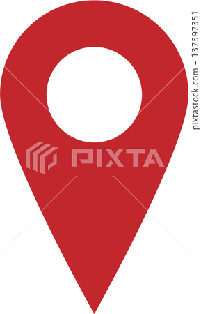 Simple Marker | Location/Map [Red] 137597351