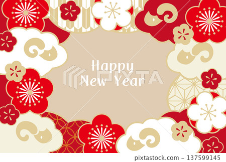 羊年新年插畫素材 137599145
