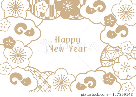 羊年新年插畫素材 羊年新年插畫素材 137599148
