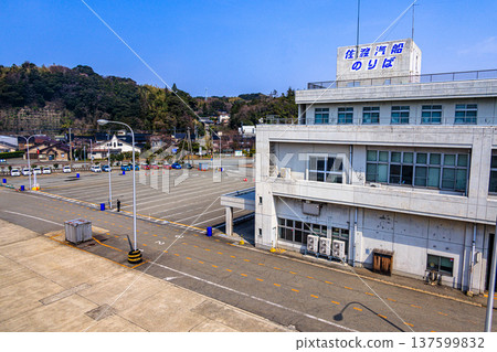 [Niigata Prefecture_Sado] Ogi Port from the boat 137599832