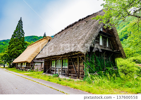 Gokayama Suganuma Village Scenery Gokayama Suganuma Village Scenery 137600558