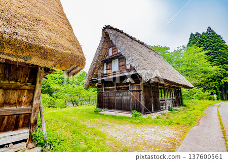 Gokayama Suganuma Village Scenery 137600561