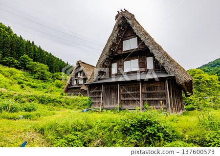 五箇山菅沼村風光 五箇山菅沼村風光 137600573