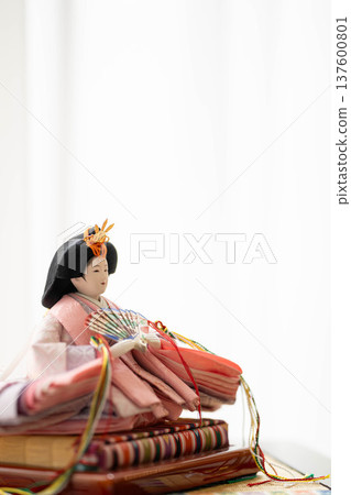 雛人偶(女性人偶)/日本傳統節慶女兒節 雛人偶(女性人偶)/日本傳統節慶女兒節 137600801
