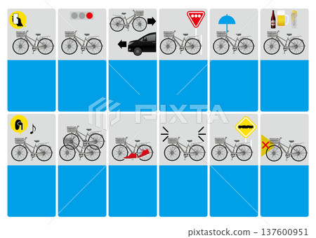 Bicycles and traffic rules Bicycles and traffic rules 137600951