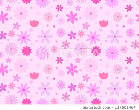 花無縫圖案 B-2' 花無縫圖案 B-2' 137601464