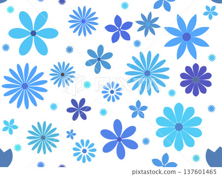 花無縫圖案 C-1 137601465
