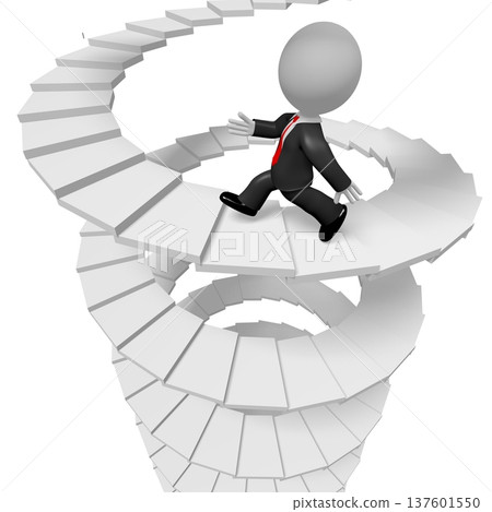 3D vision concept, businessman 3D vision concept, businessman 137601550