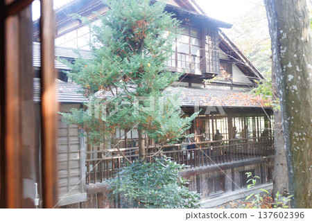 大氣的老日本房子景觀材料 大氣的老日本房子景觀材料 137602396