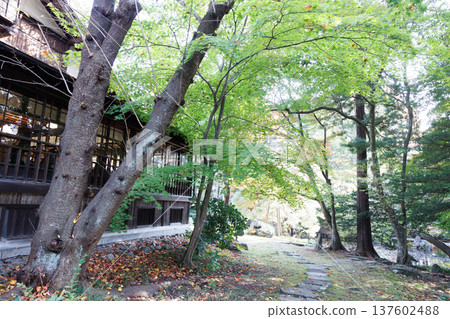 大氣的老日本房子景觀材料 大氣的老日本房子景觀材料 137602488