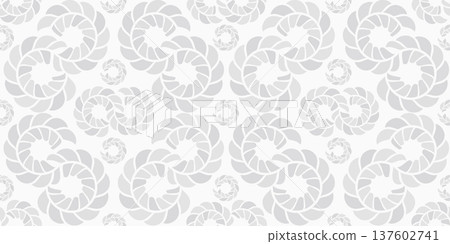 抽象螺旋圖案重複背景插圖 抽象螺旋圖案重複背景插圖 137602741