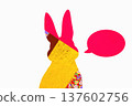 Rabbit design 137602756
