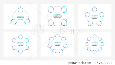 Circular Cycle Infographic Templates 137602790