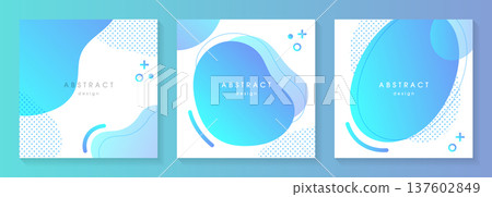 Blue fluid gradient curve abstract background vector Blue fluid gradient curve abstract background vector 137602849