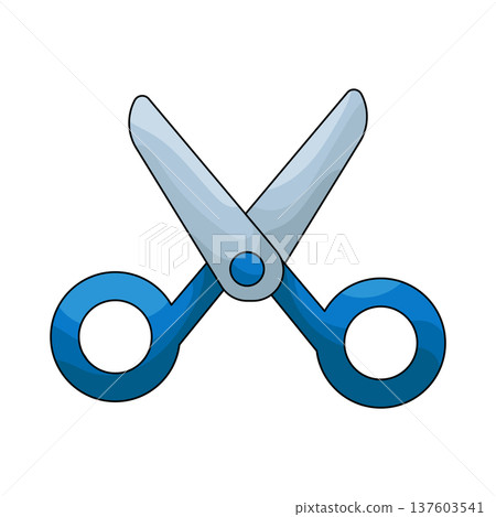 Illustration of Scissors  137603541