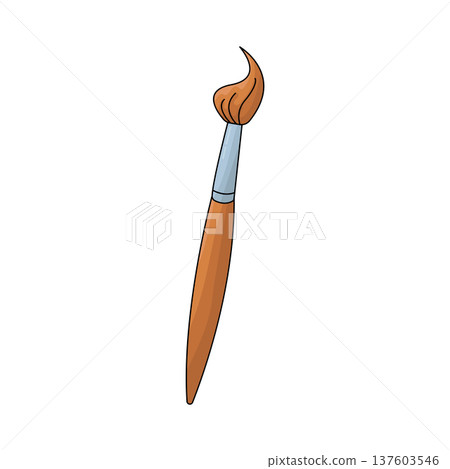 Illustration of paint brush Illustration of paint brush 137603546