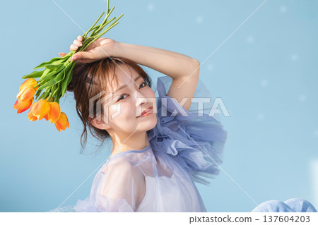 young woman beauty image young woman beauty image 137604203