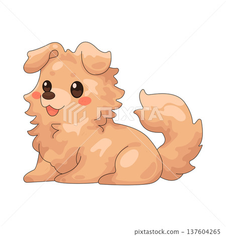 Illustration of dog 137604265