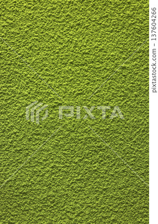 Japanese-style background material covered with matcha powder 137604266