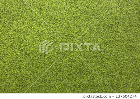 Japanese-style background material covered with matcha powder 137604274