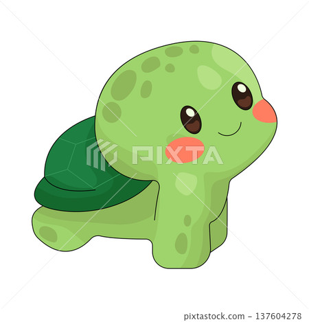 Illustration of turtle  137604278