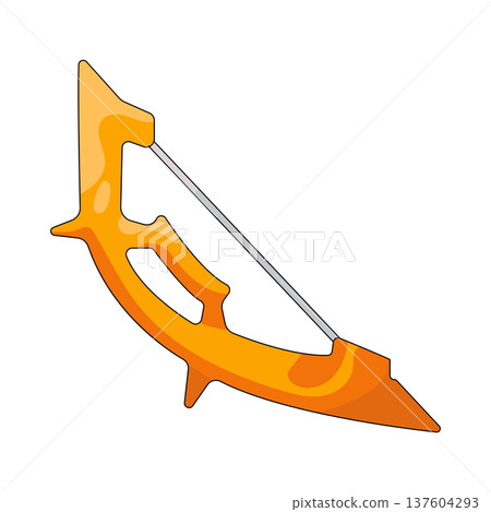 Illustration of bow Illustration of bow 137604293