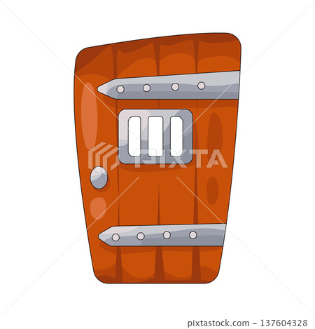Illustration of Dungeon doors Illustration of Dungeon doors 137604328