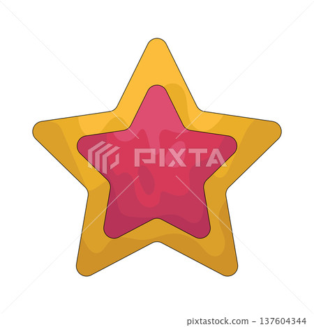 Illustration of star Illustration of star 137604344