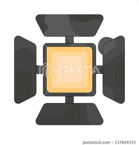 Illustration of spotlight Illustration of spotlight 137604353
