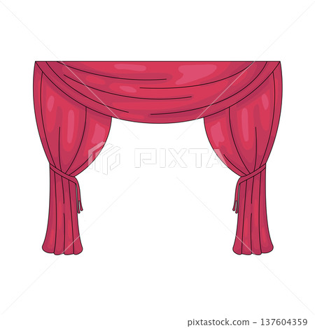Illustration of theater stage Illustration of theater stage 137604359