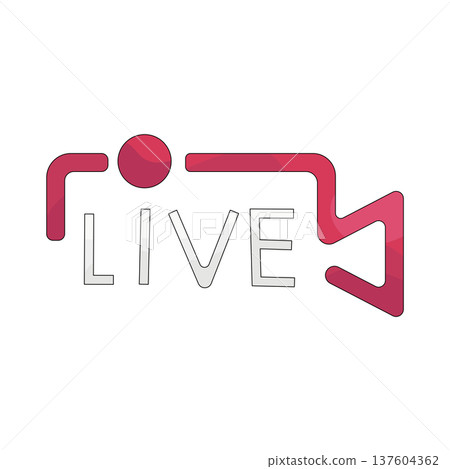 Illustration of Live streaming Illustration of Live streaming 137604362