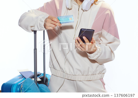 Digital Check-In and Travel App Booking Experience Digital Check-In and Travel App Booking Experience 137606197