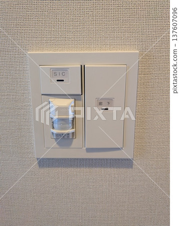 Motion sensor light switch and SIC (shoe-in closet) control panel 137607096