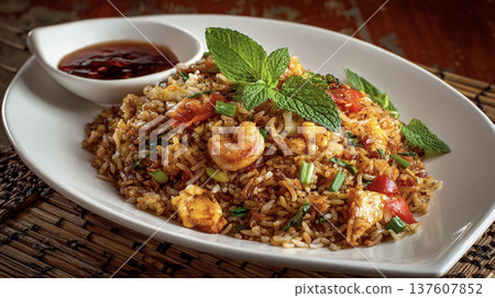 午餐吃美味的炒飯吧! 午餐吃美味的炒飯吧! 137607852