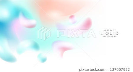 Abstract liquid wave background. Modern design vector illustration. Abstract liquid wave background. Modern design vector illustration. 137607952