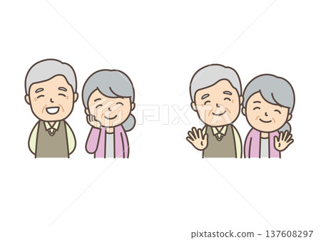 Senior couple 137608297